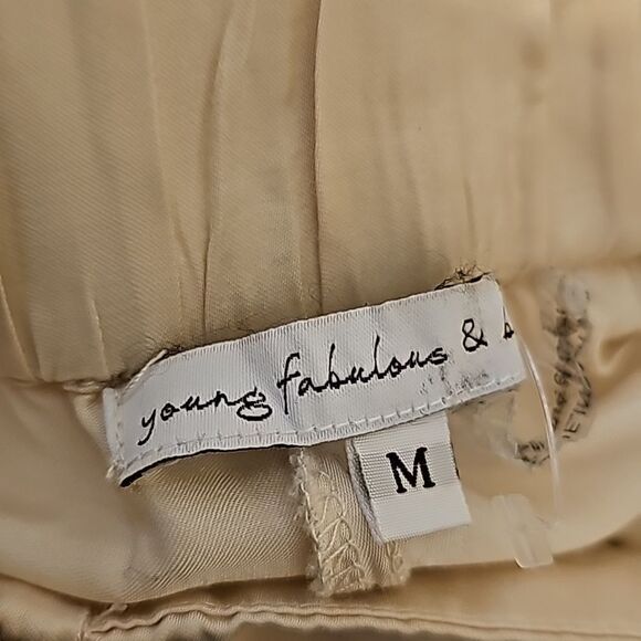 Young fabulous and broke wideleg pants size medium - Picture 10 of 13